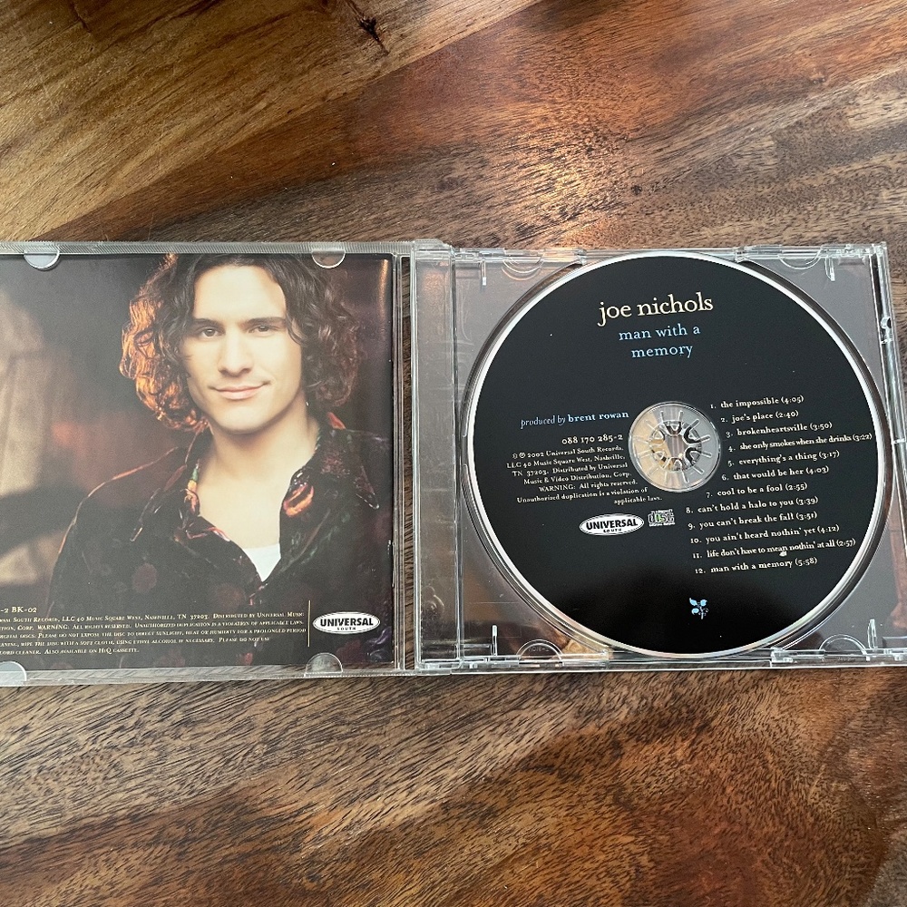 Joe Nichols Music CD, Man with a Memory - Picture 2 of 4